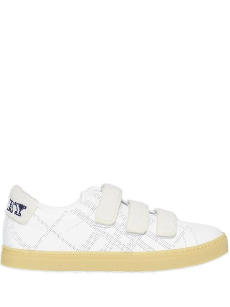 burberry velcro shoes|Burberry sneakers for men.